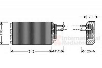 VAN WEZEL 3000v049 -  Испаритель, кондиционер
